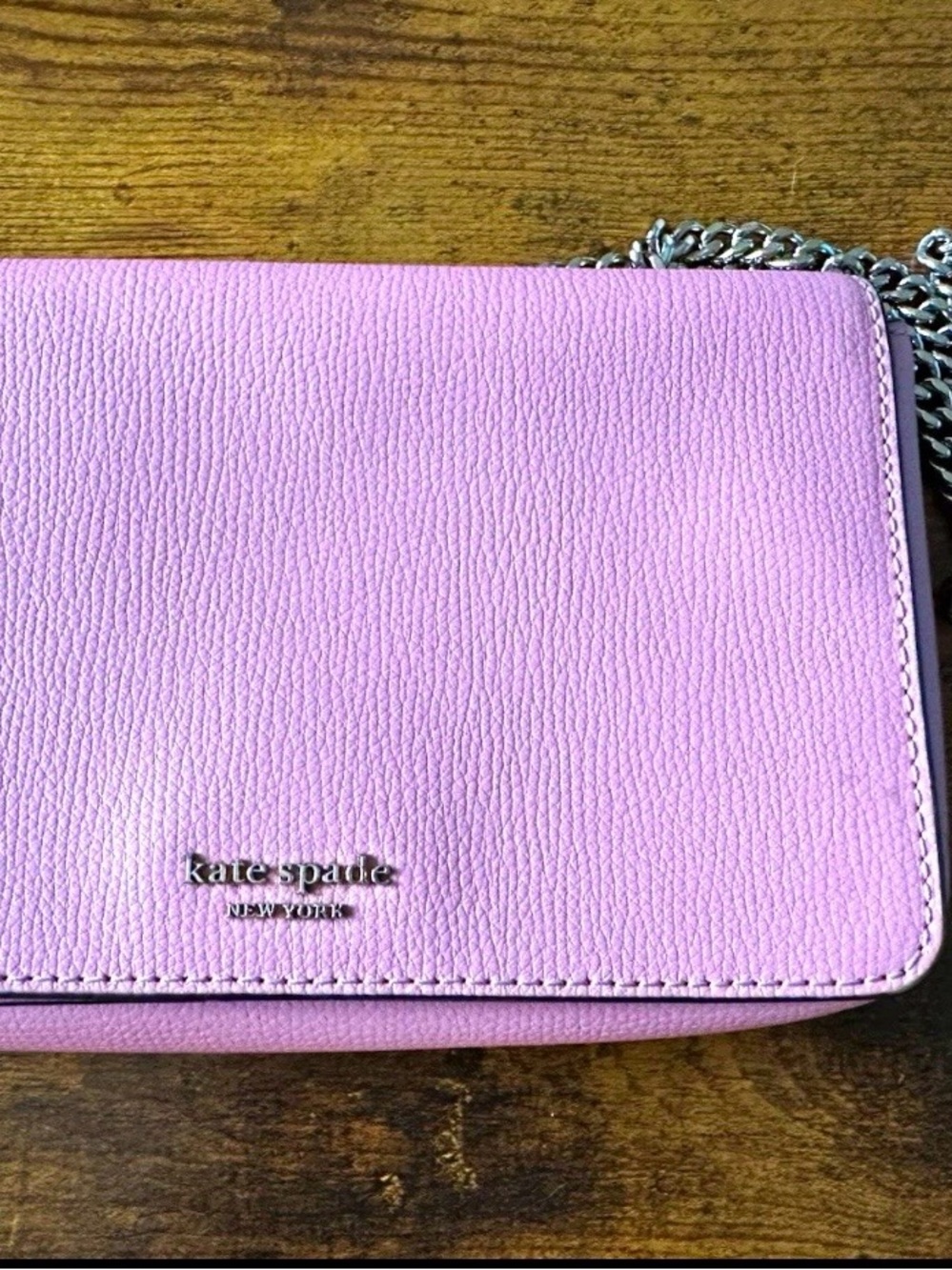 Kate Spade Pink Leather Crossbody Bag